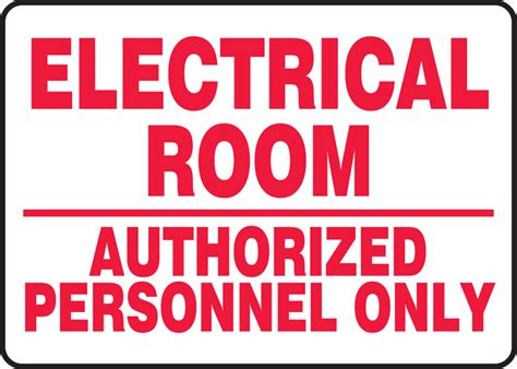 authorized personnel only key for electrical box|locked electrical room code.